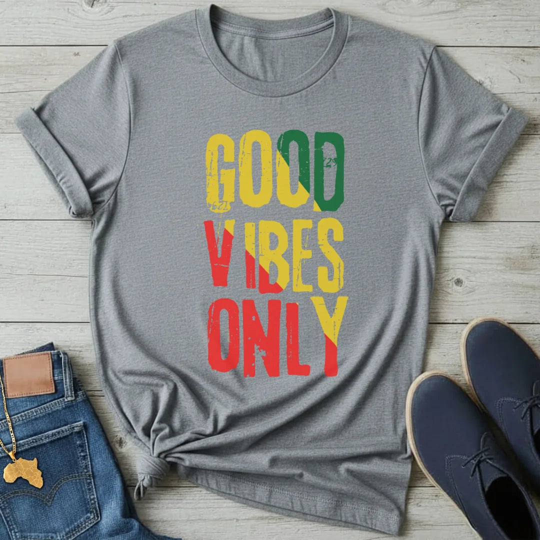Good Vibes Only Rasta T-Shirt