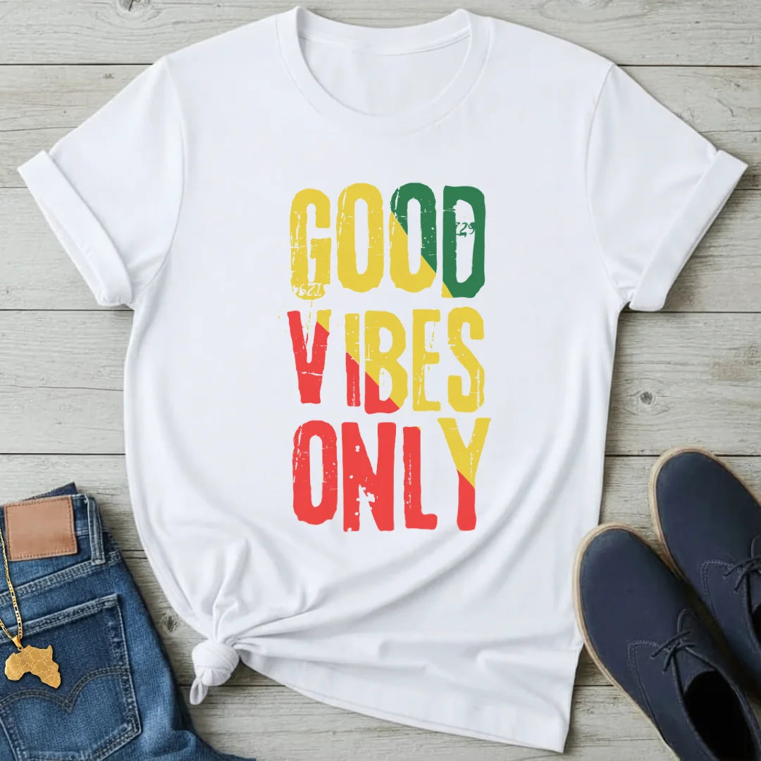 Good Vibes Only Rasta T-Shirt