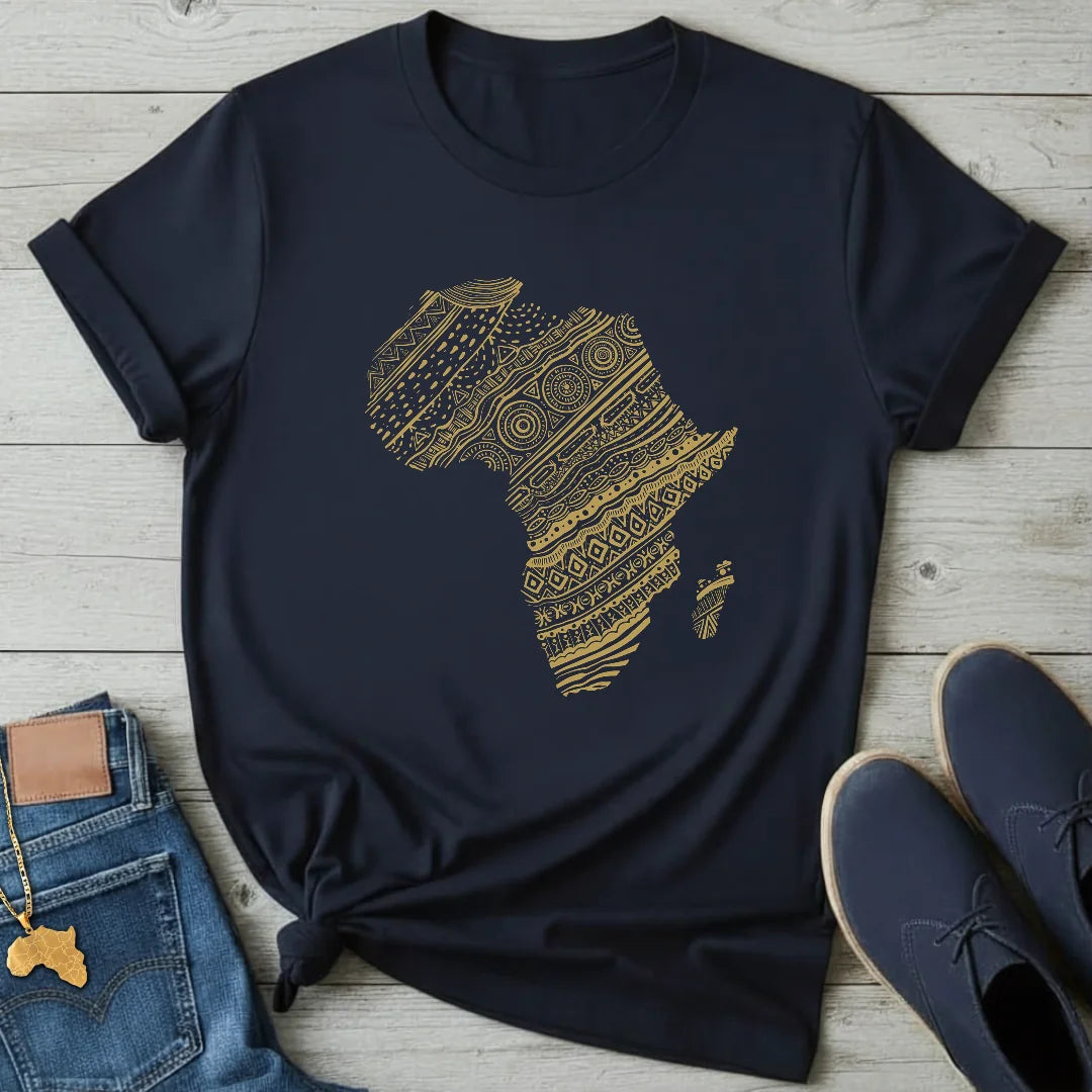 Pattern Map Africa T-Shirt
