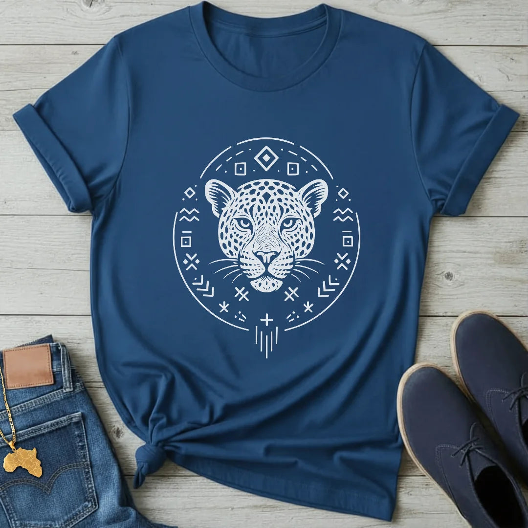 Lineart Leopard T-Shirt