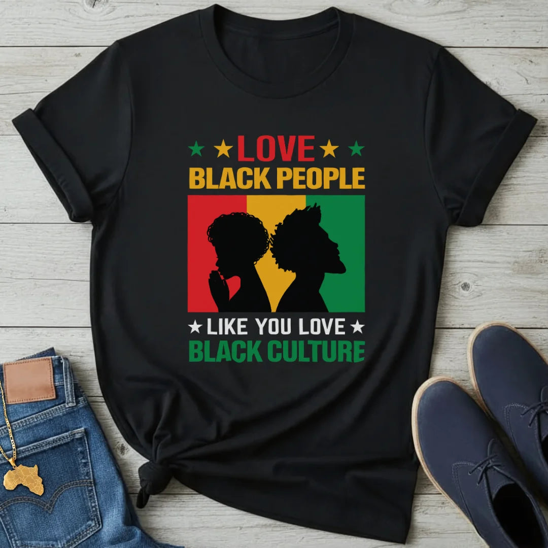 Love Black People T-Shirt