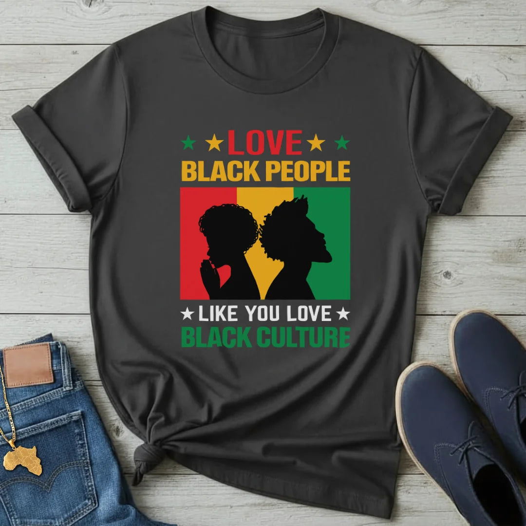 Love Black People T-Shirt