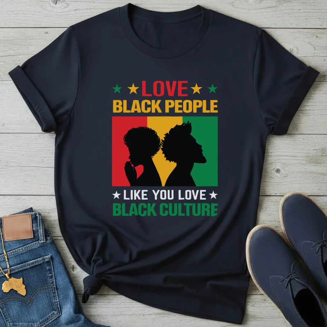 Love Black People T-Shirt