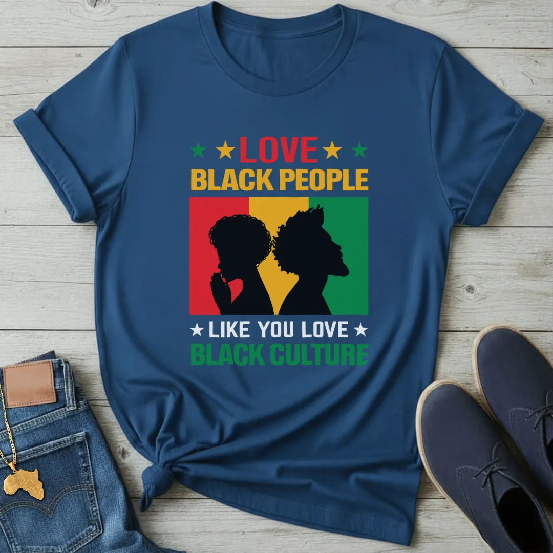 Love Black People T-Shirt