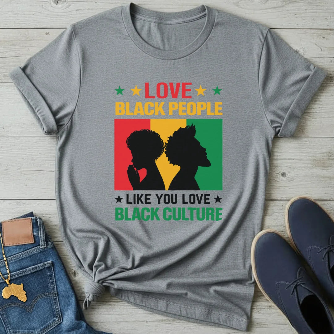 Love Black People T-Shirt