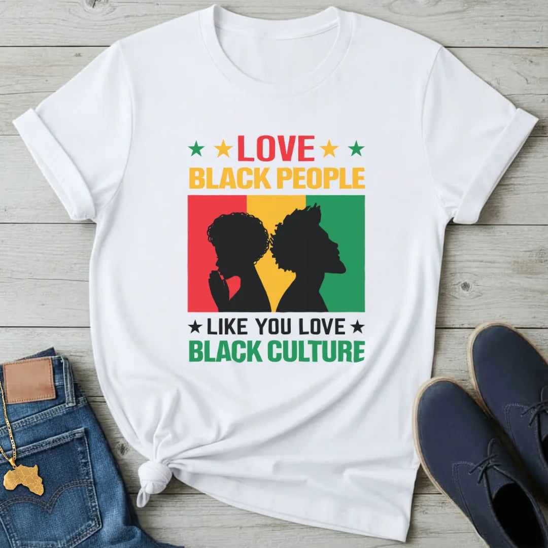 Love Black People T-Shirt
