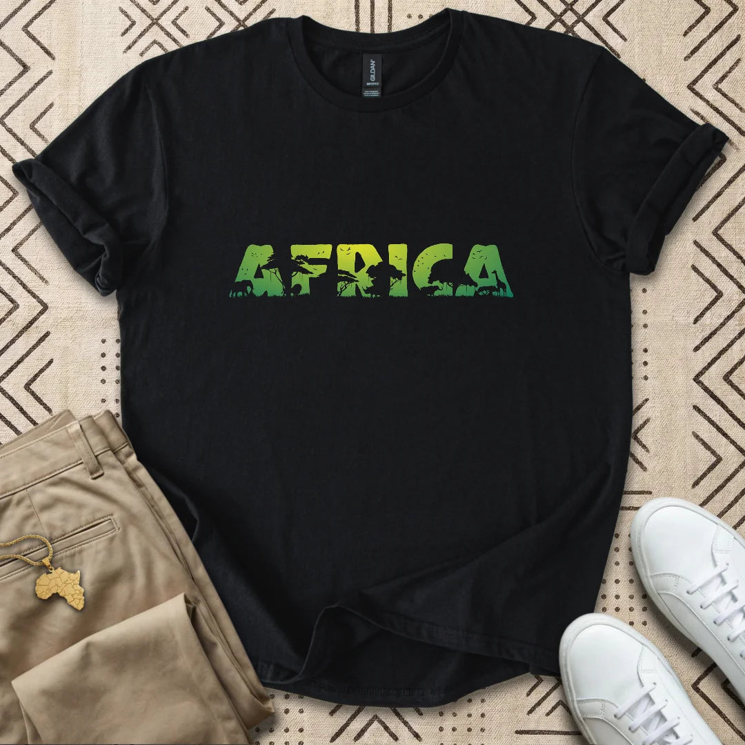 Africa Safari Silhouette T-Shirt