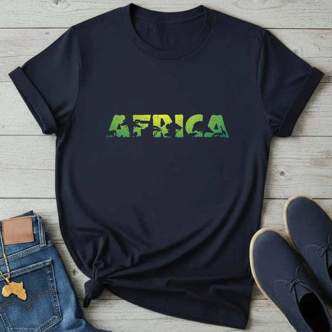 Africa Safari Silhouette T-Shirt