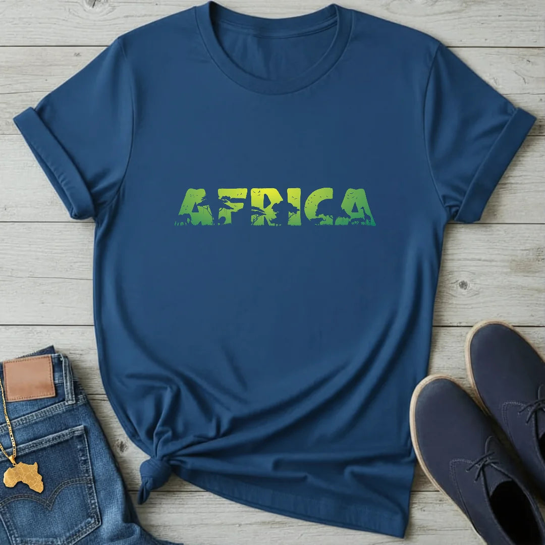 Africa Safari Silhouette T-Shirt
