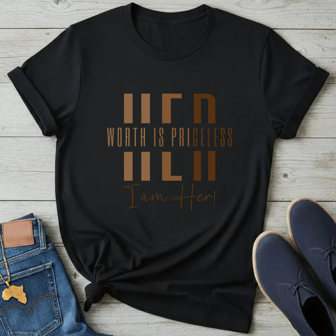 Her Worth Priceless T-Shirt
