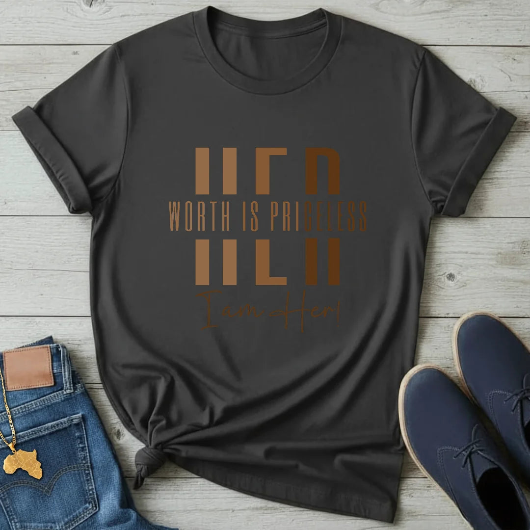 Her Worth Priceless T-Shirt