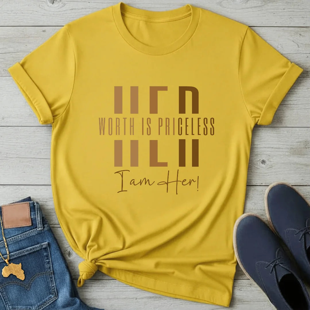Her Worth Priceless T-Shirt