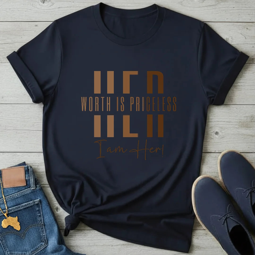 Her Worth Priceless T-Shirt