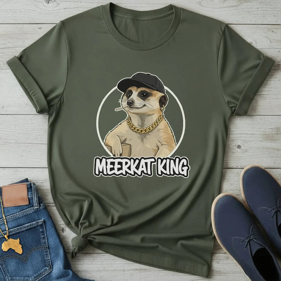 Meerkat King T-Shirt