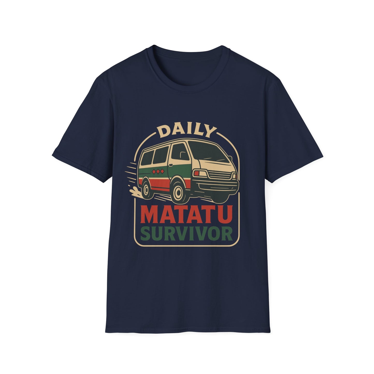 Daily Matatu Survivor T-Shirt - Regular Fit