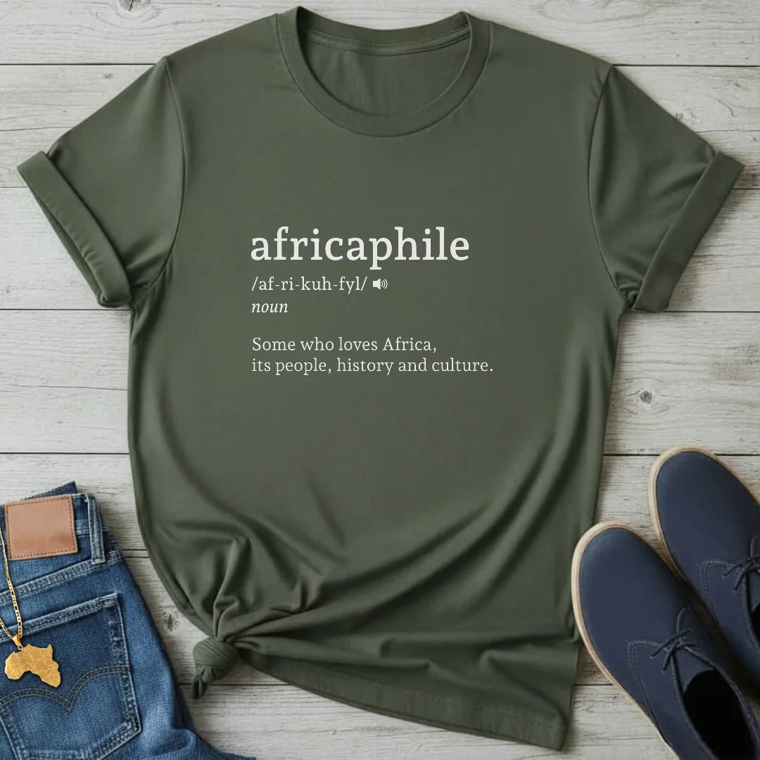 Africaphile Dictionary T-Shirt