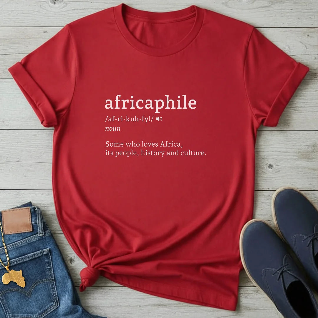 Africaphile Dictionary T-Shirt