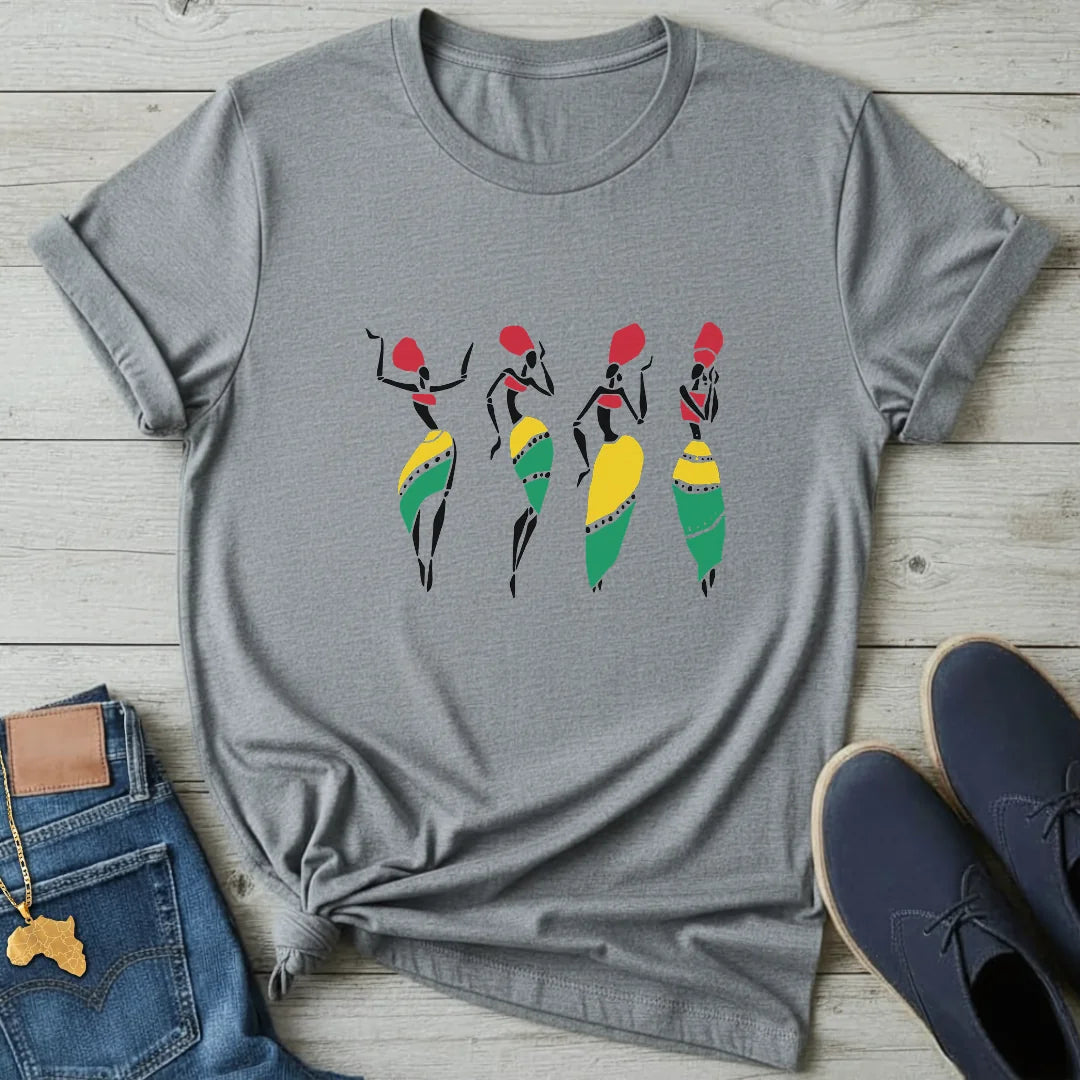 Abstract Dancer Silhouettes T-Shirt