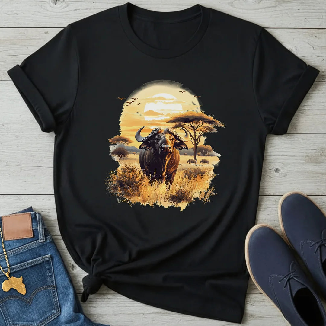 Watercolor Buffalo T-Shirt