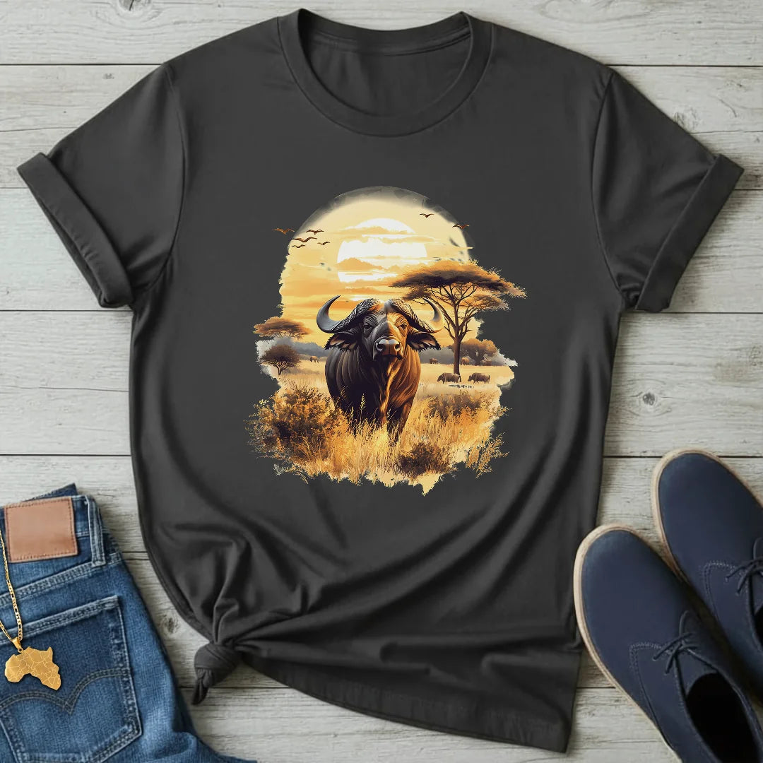 Watercolor Buffalo T-Shirt