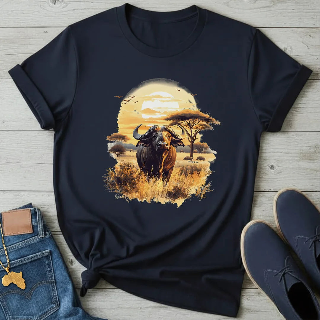 Watercolor Buffalo T-Shirt