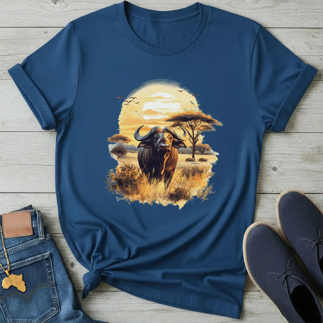 Watercolor Buffalo T-Shirt