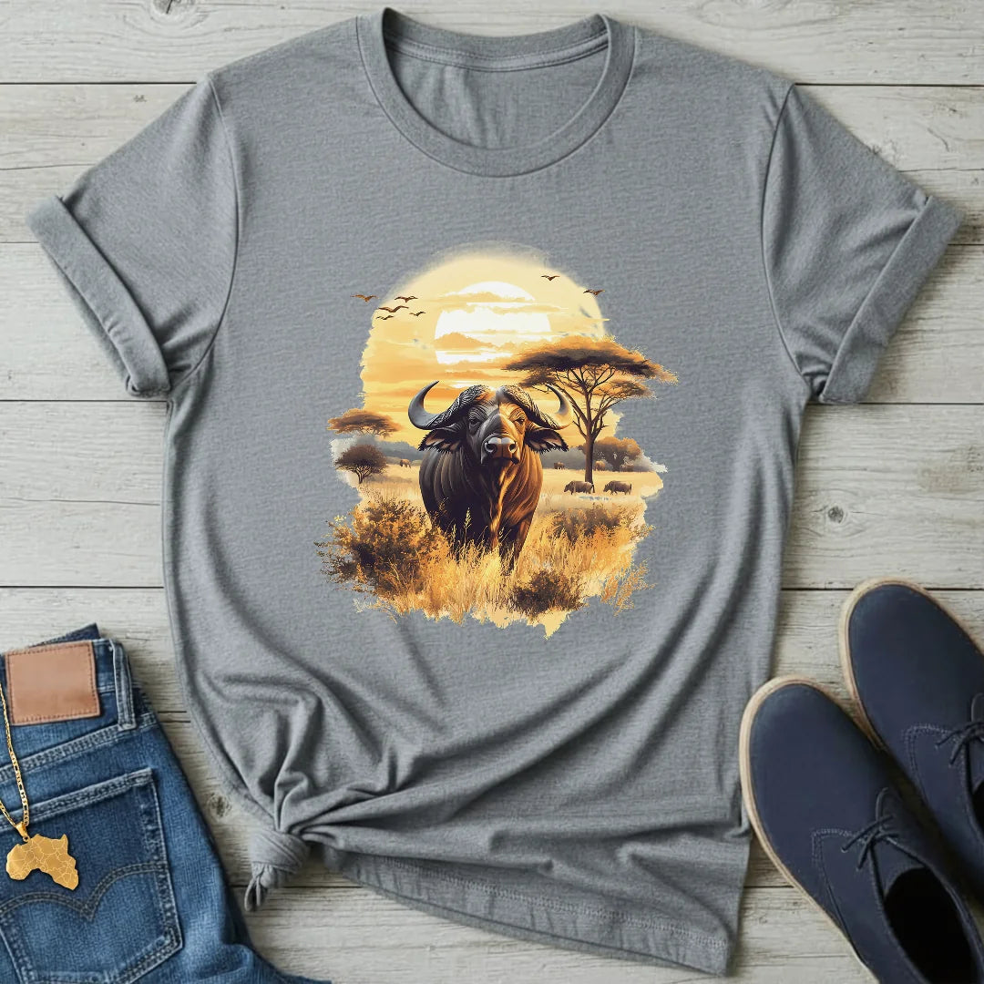 Watercolor Buffalo T-Shirt