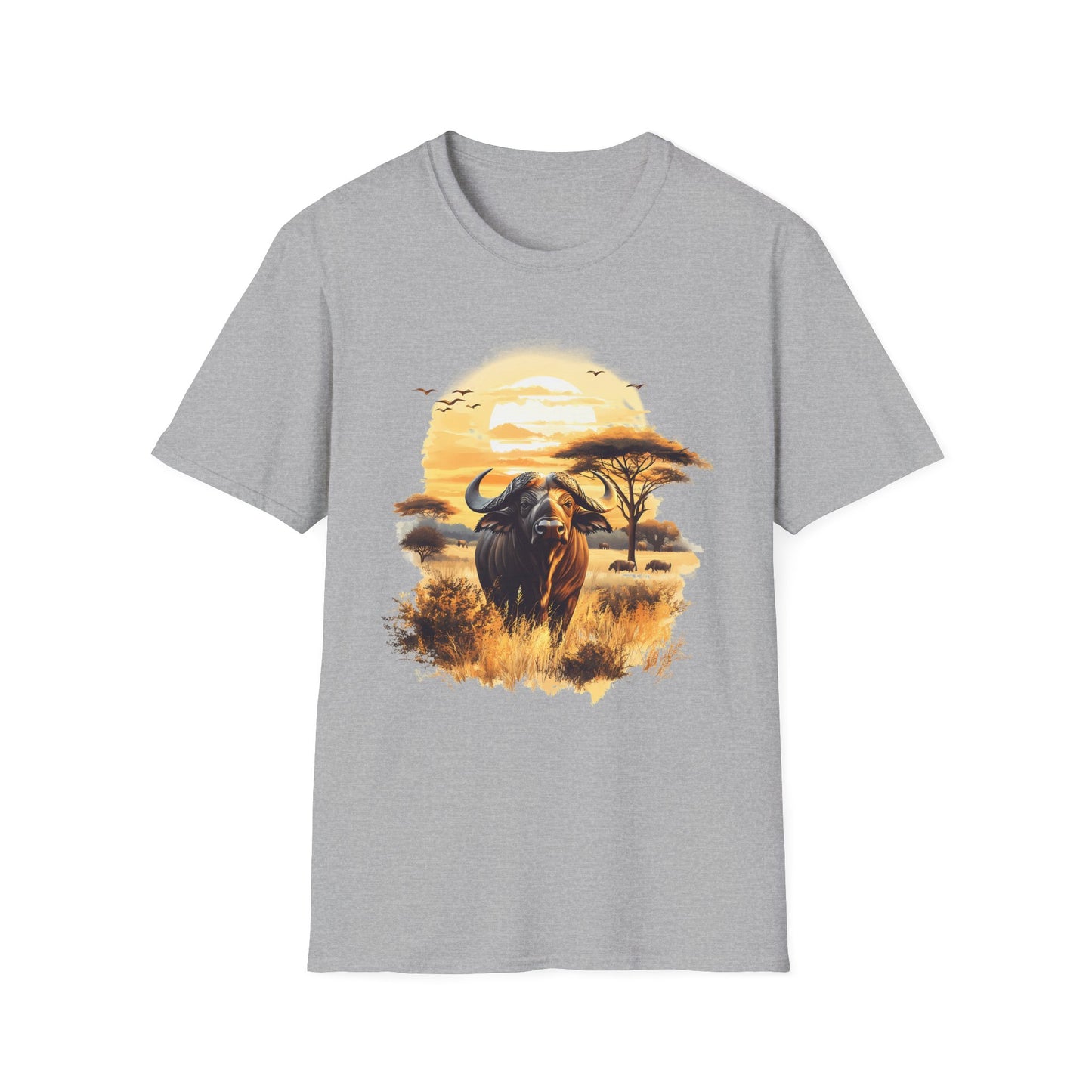 Watercolor Buffalo T-Shirt - Regular Fit