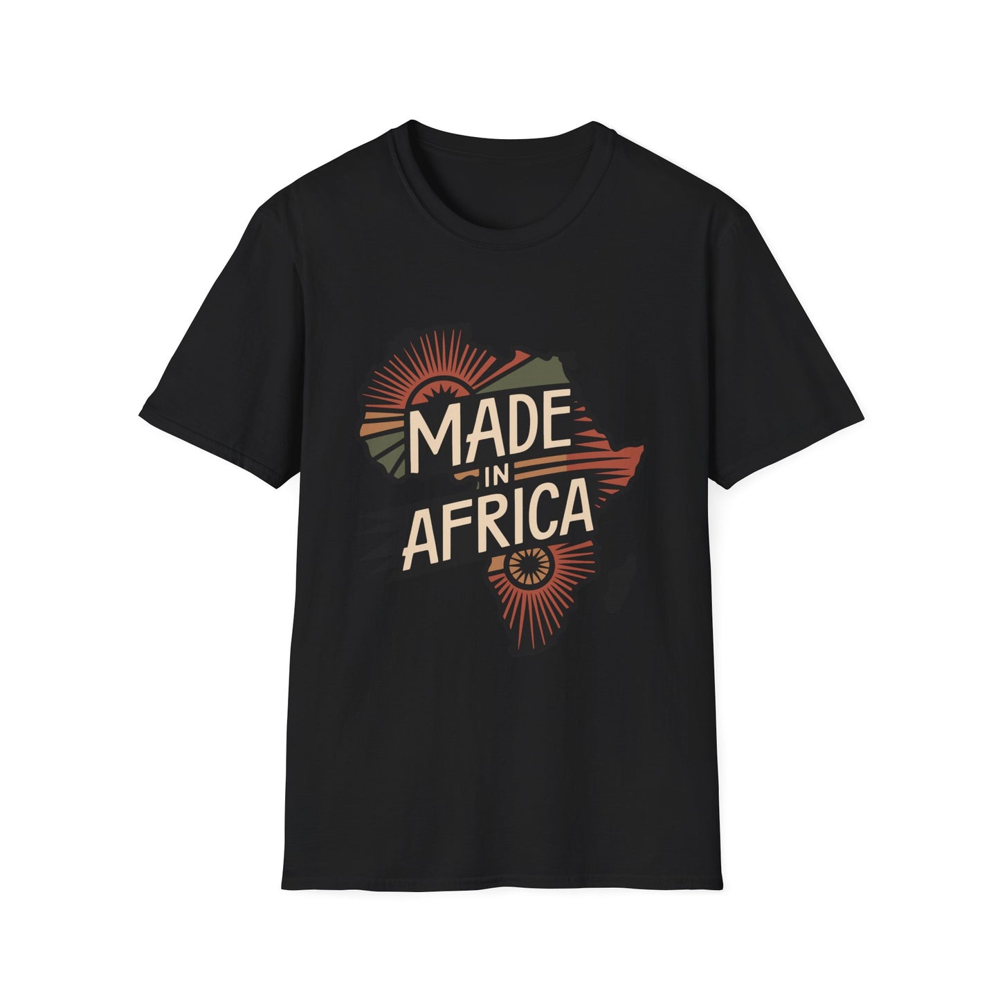 Made in Africa Map T-Shirt - Regular Fit