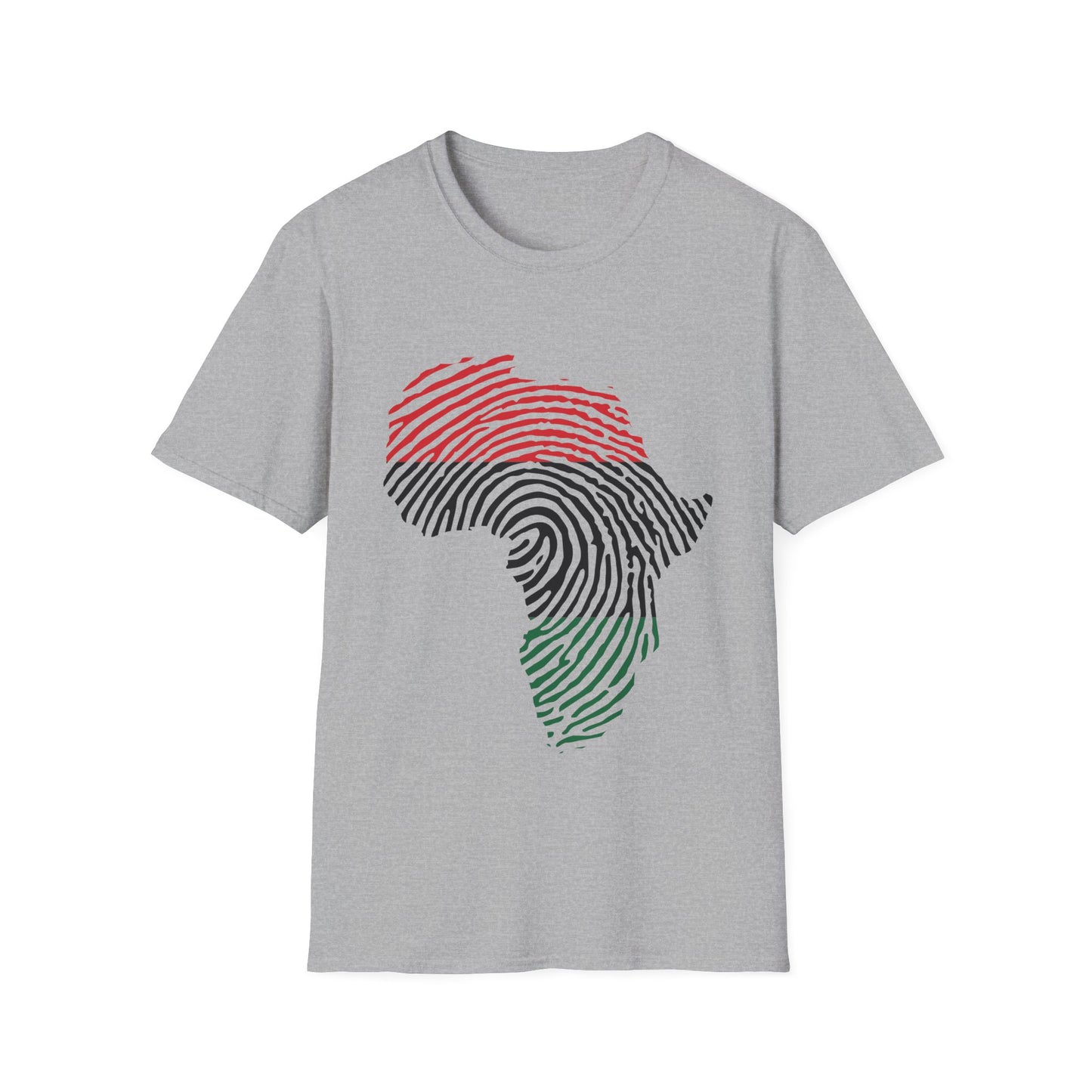 Pan-African Fingerprint Map T-Shirt - Regular Fit
