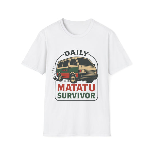 Daily Matatu Survivor T-Shirt - Regular Fit
