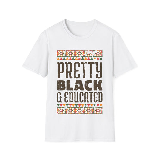 Black and Educated T-Shirt - Regular Fit