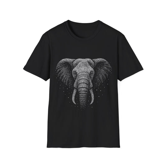 Point Art Elephant T-Shirt - Regular Fit