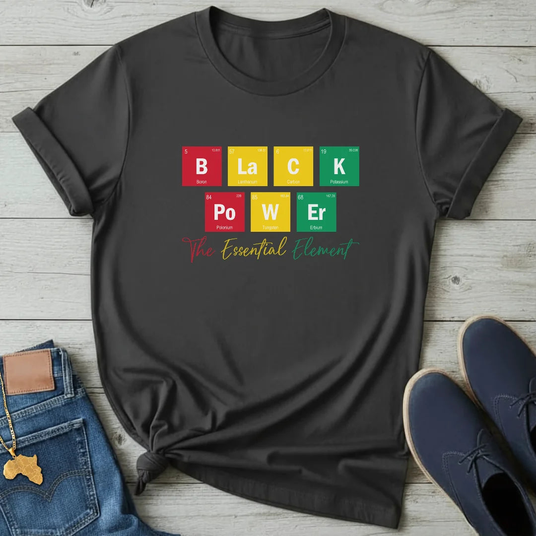 Black Power Element T-Shirt