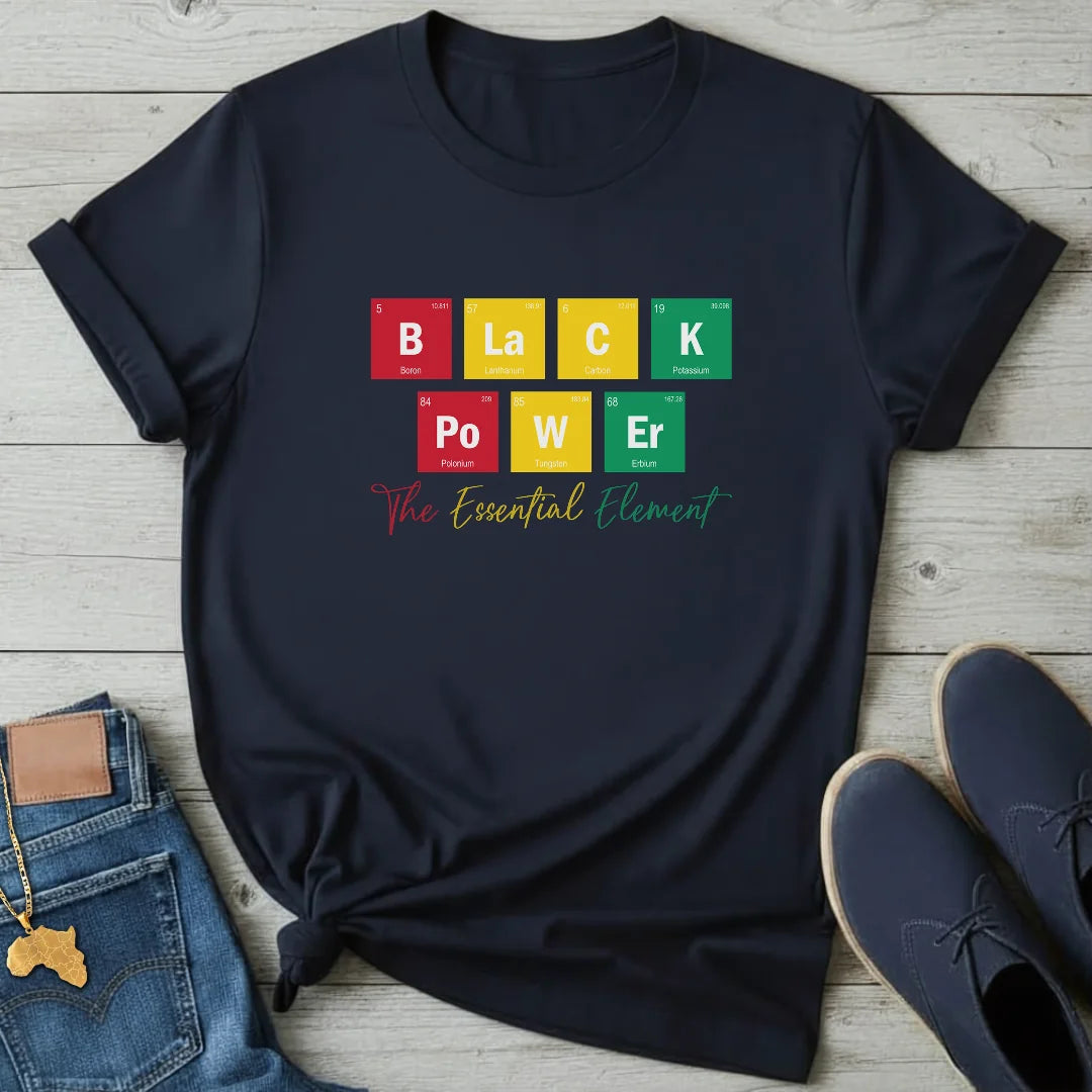 Black Power Element T-Shirt
