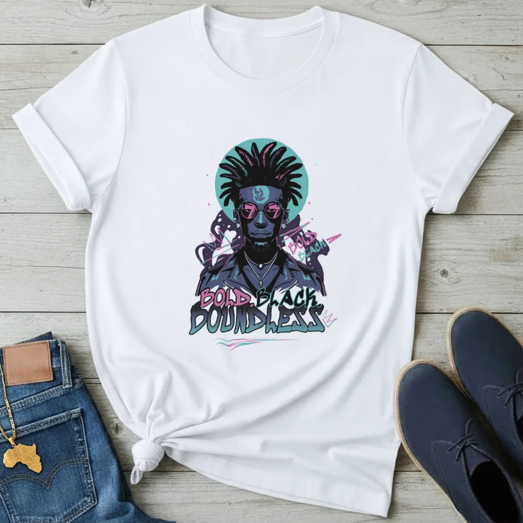 Black Bold Boundless T-Shirt
