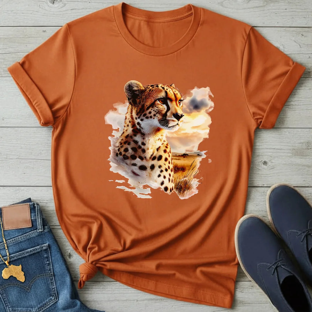 Watercolor Cheetah T-Shirt
