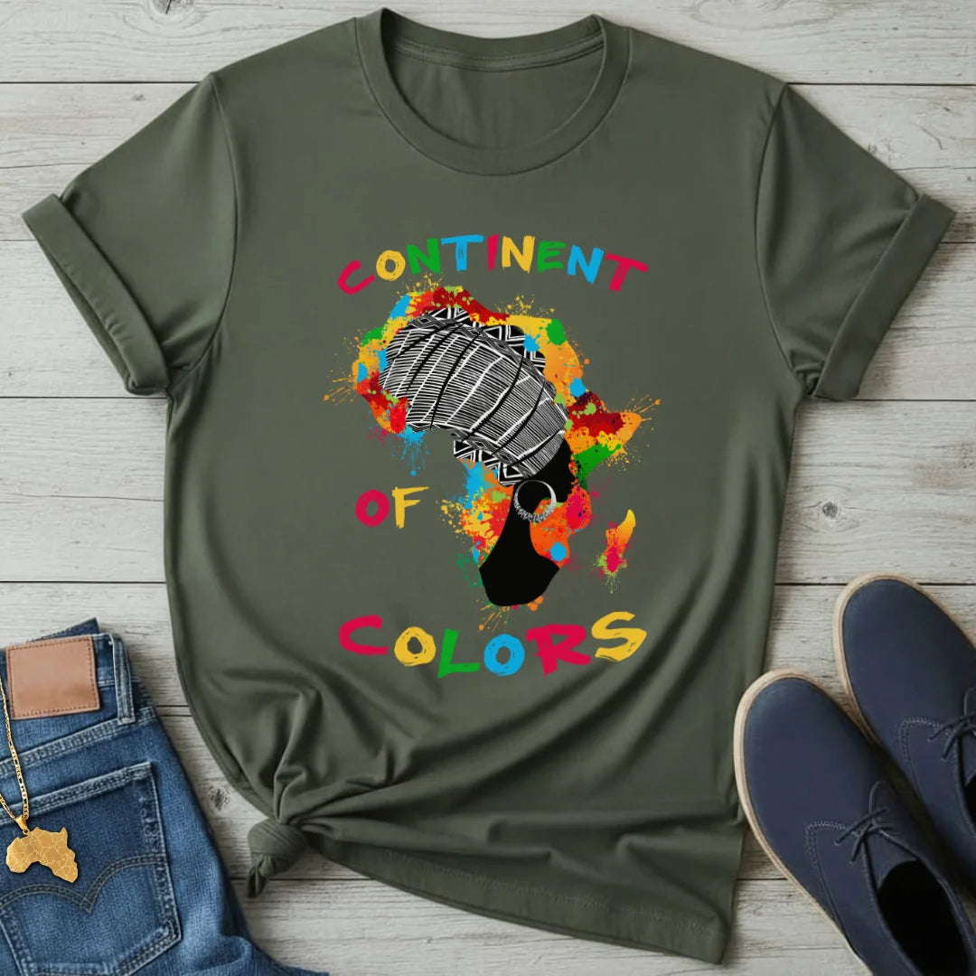 Continent of Colors T-Shirt