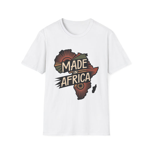 Made in Africa Map T-Shirt - Regular Fit