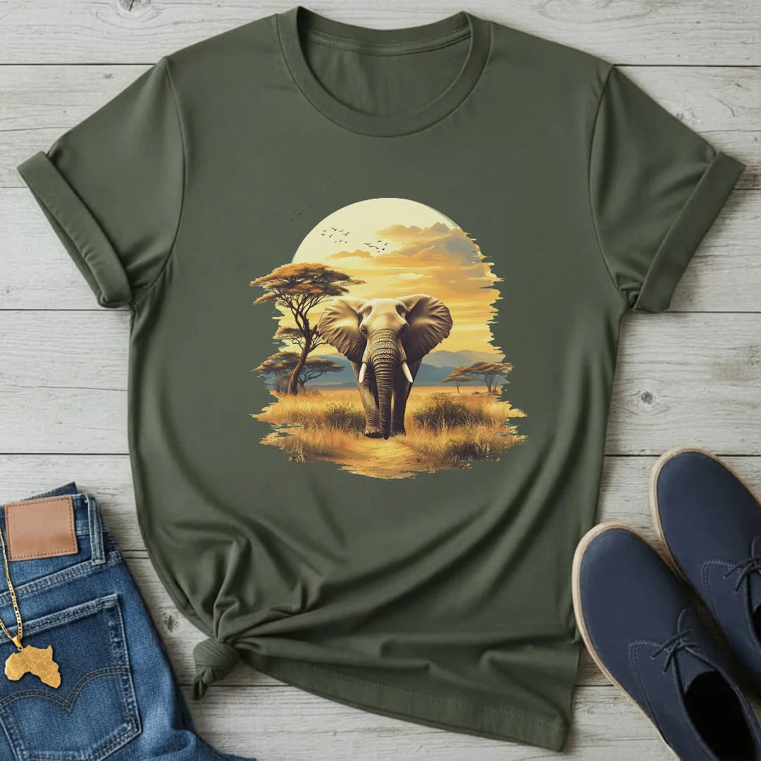 Watercolor Elephant T-Shirt