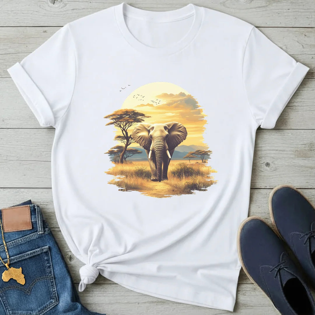 Watercolor Elephant T-Shirt