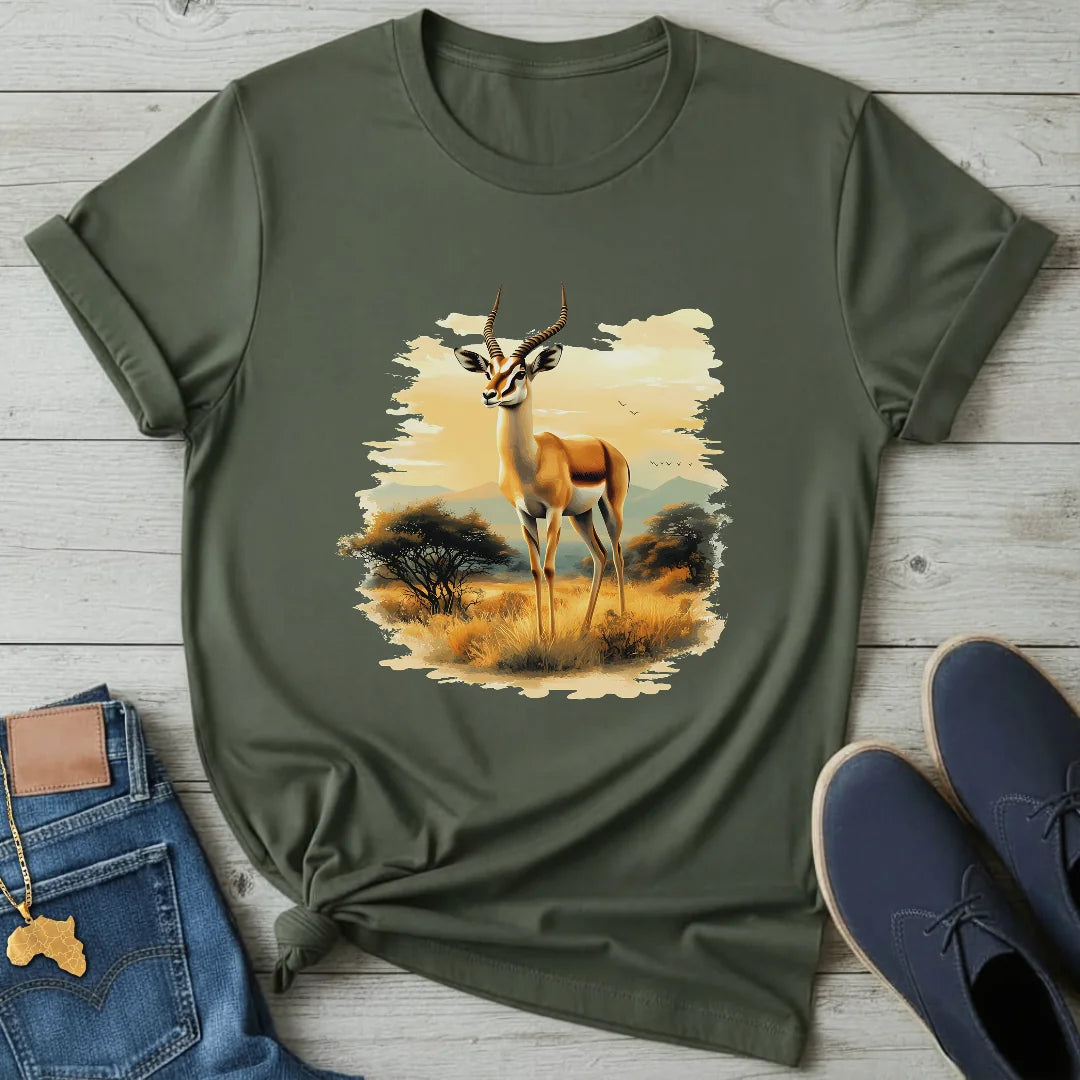 Watercolor Gazelle T-Shirt