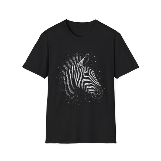 Point Art Zebra T-Shirt - Regular Fit