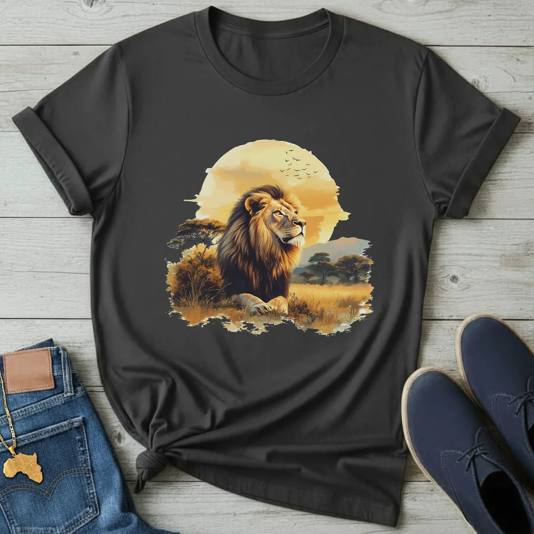 Watercolor Lion T-Shirt