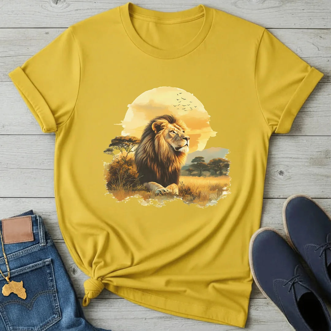 Watercolor Lion T-Shirt