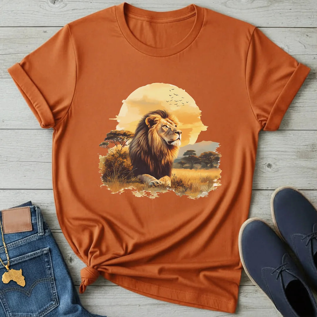 Watercolor Lion T-Shirt