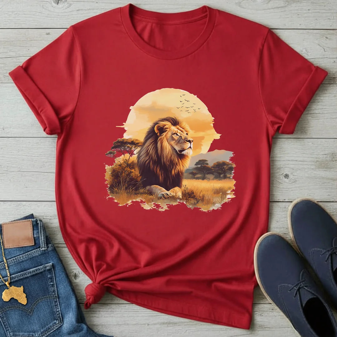 Watercolor Lion T-Shirt