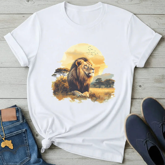 Watercolor Lion T-Shirt