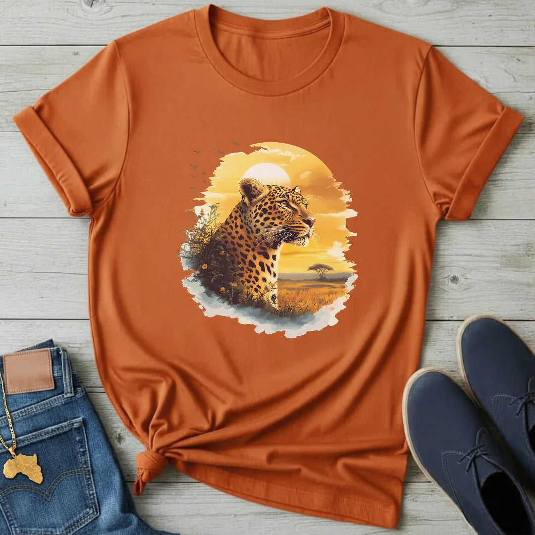 Watercolor Leopard T-Shirt