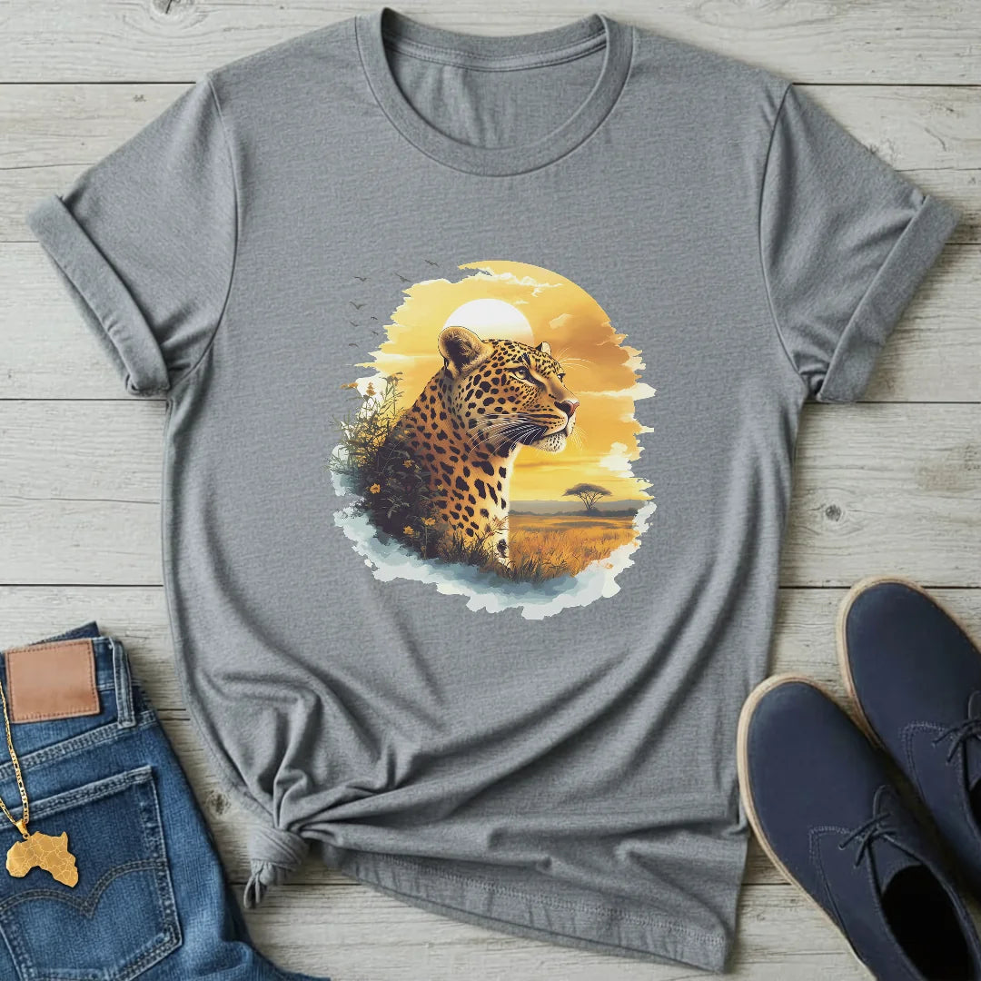 Watercolor Leopard T-Shirt